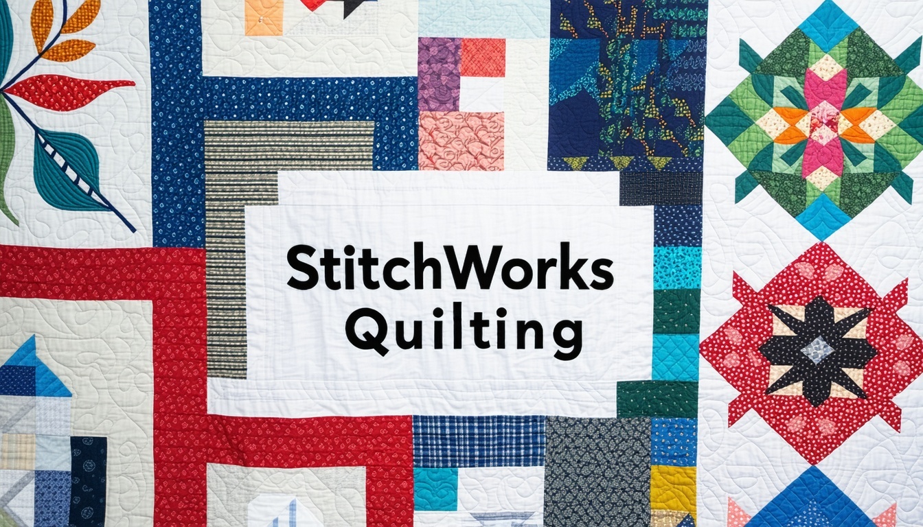 StitchWorks Quilting logo